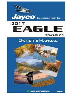 2017 Eagle Travel Trailers Manual